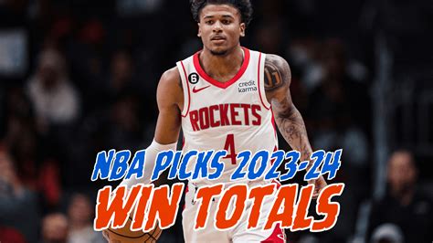 NBA Win Total Odds, Picks & Predictions for 2023.